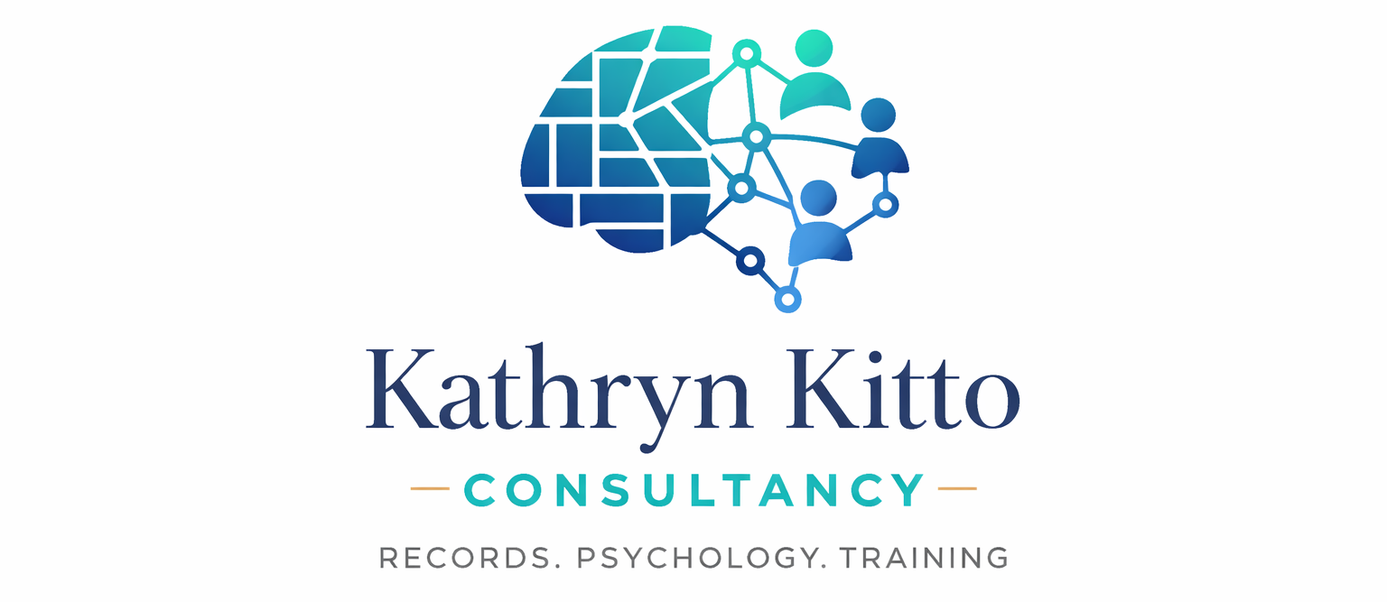 Kathryn Kitto Consultancy logo Records Psychology Training